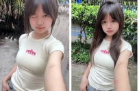 愛心  158cm C+ 45 21歲  #清純大奶美少女 三點粉嫩 性格樂觀