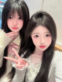 資訊：左邊：妹妹 163.C.46.19歲   資訊：右邊：姐姐 158.C.47.19歲