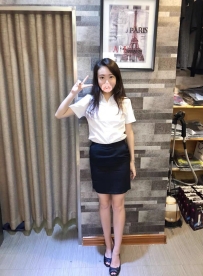 #臺中  冉宣  160cm C 47 25歲  某公司OL外表超清純 喜歡素顏