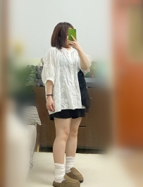 #新竹  羽晴 155cm/48/C/24y  嬌小身形藏不住的騷氣