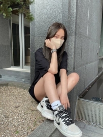 晴子  #臺中  身材密碼：162/47/D/25     氣質類型的輕熟女