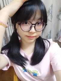 #眼鏡清純學生妹  安醬：150/A+/40/18
