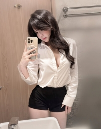 💋 笑笑｜清新辣妹系反差感    163cm / 48kg / D / 26歲    顏值清新又帶點小辣